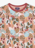 Camiseta con estampado tropical FICHEMAGE / 23E3PGD1TMC413