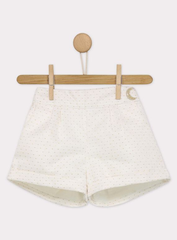 Short de color blanco RYATAETTE / 19E2PFR3SHO001