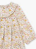 Conjunto de vestido, pantalón y diadema de color crudo LOENIE / 24H0CF13ENS001