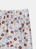Pantalones acampanados con estampado floral MABILLIE / 25E1BF71PAN001