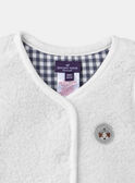 Rebeca de cuadros reversible sin mangas LAOLO / 24H1BGQ1CSM001