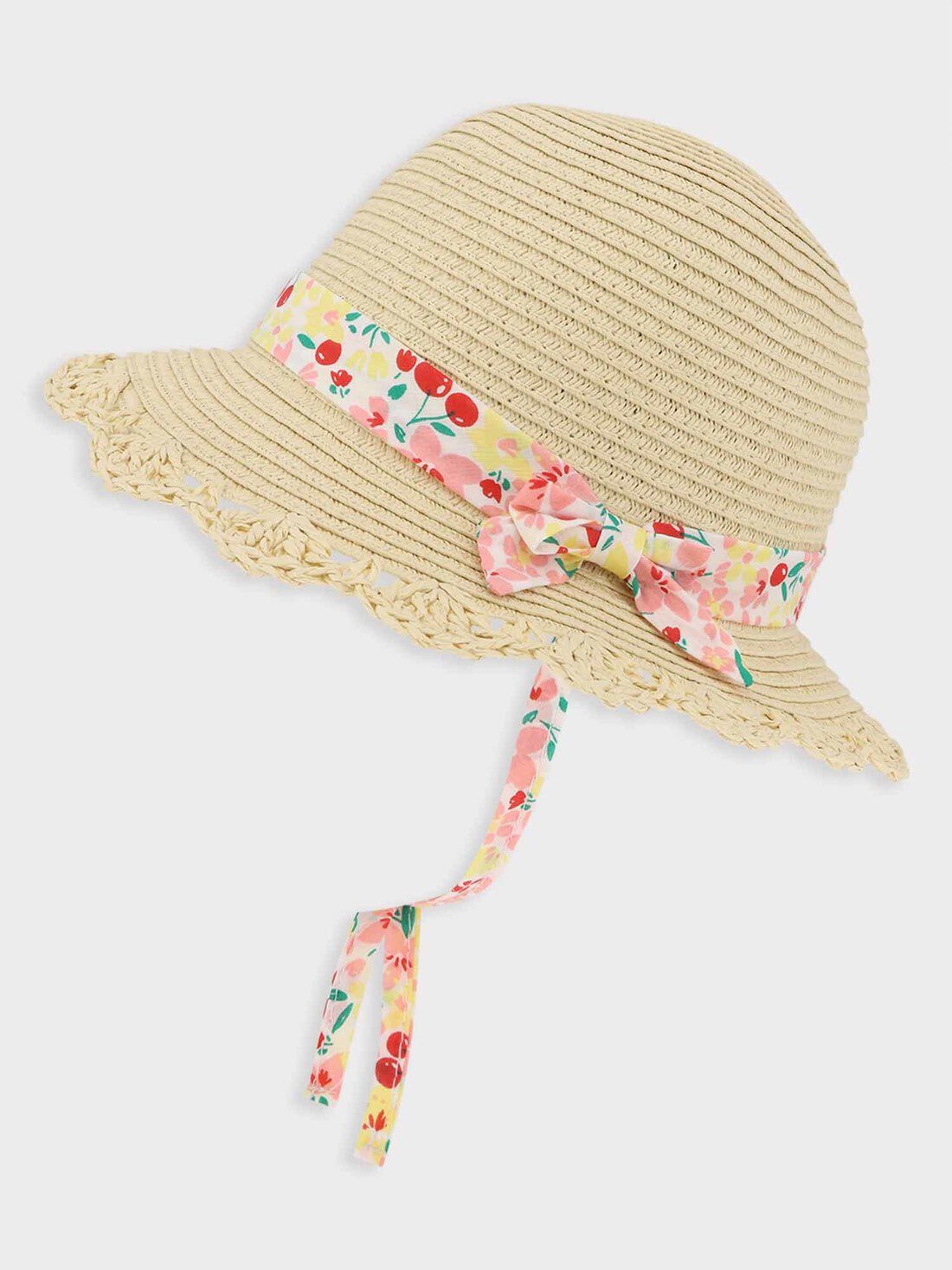 Sombrero de rafia para bebé niña : comprar online - Sombreros y cintas para  el pelo | SergentMajor