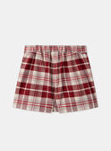 Pantalón corto a cuadros LALISETTE / 24H2PFR1SHO001