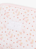 Estuche para recién nacido rosa claro con estampado floral FONTAINA / 23E0AF61TRN321