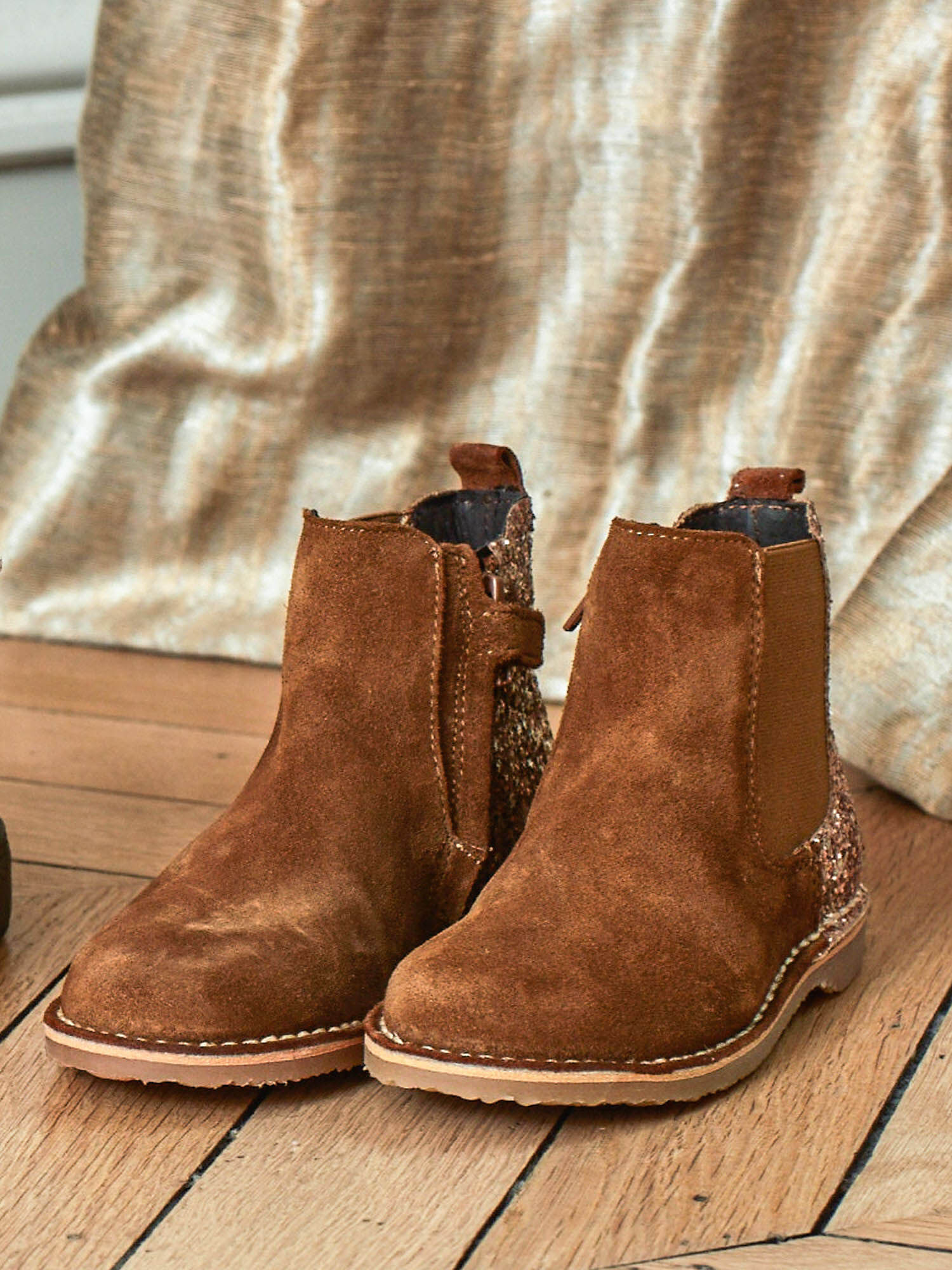 Botines best sale piel vuelta