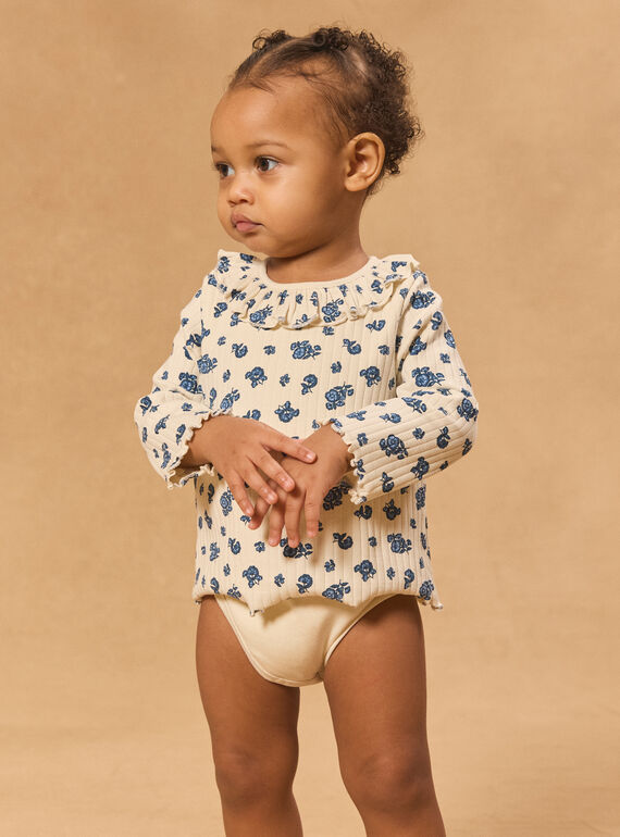 Body de manga larga estampado floral MADANNA / 25E1BF82BOD114
