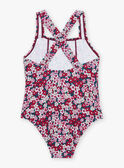 Bañador de color casis con estampado floral FRYCRETTE / 23E4PFM4D4KD302