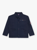Chaqueta con estampado de rayas tono sobre tono FOPAGE / 23E3PGC1VES070
