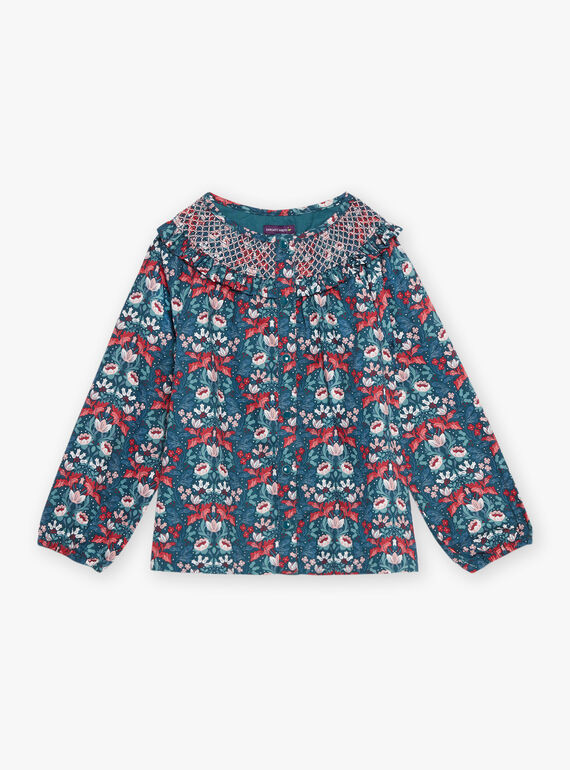Blusa verde floral DUIBLETTE / 22H2PFZ1CHEG633