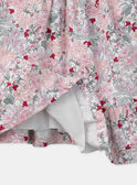 Vestido de flores con frunces LANOEMIE / 24H1BFQ1CHS001