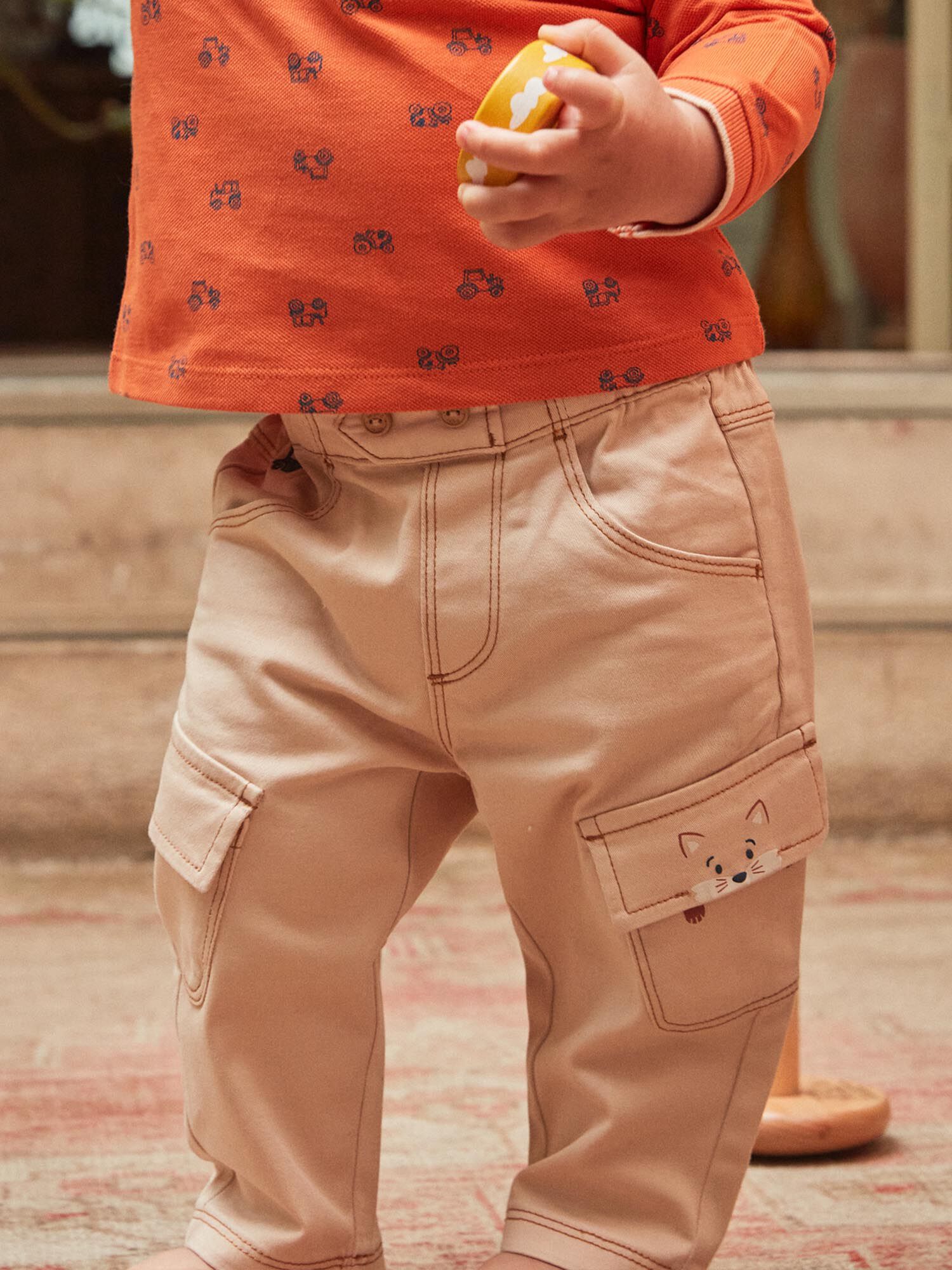 Pantalon beige claro cheap