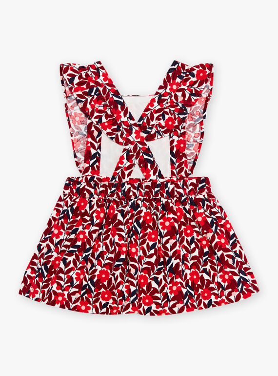 Pichi de terciopelo con estampado floral DAOLIVE / 22H1BFX1CHS001