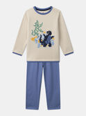 Pijama dragón de muletón cepillado MUIGOZAGE / 25E5PGE3PYJA013