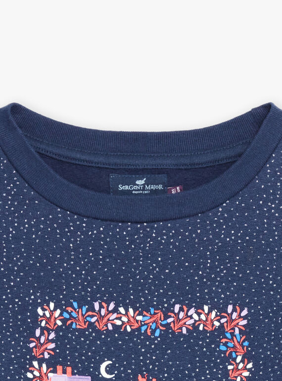 Camille Witt Limited Edition - Suéter azul marino con lentejuelas DOSWETTE / 22H2PFT1SWE705