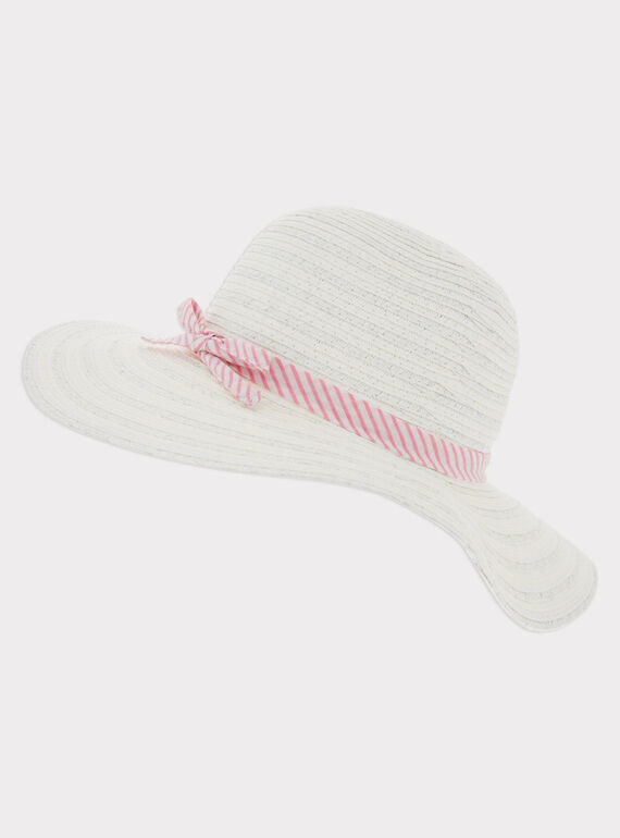 Sombrero de color blanco RUKINETTE / 19E4PFF2CHA001