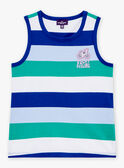 Camiseta sin mangas con estampado de rayas LAMIAGE / 24H3PGI2DEB000