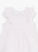 Vestido de ceremonia y cubrepañal para bebé niña CAJUSTINE / 22E1BFH1ROB301