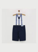 Bermudas de color azul marino RYZOUFAGE / 19E3PGT1BER070