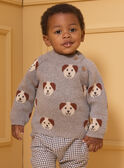 Jersey jacquard de perros LAOREL / 24H1BGQ1PUL943