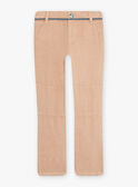 Pantalón arena de lino para niño CIBLOAGE / 22E3PGJ1PAN812