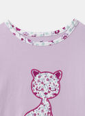Pijama de punto de gato MUICOLETTE / 25E5PFE1PYJH700