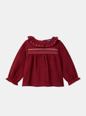 Blusa con frunces LAPRIA / 24H1BFR1CHEF506