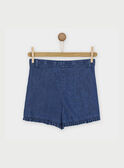 Short de color azul denim RABELETTE / 19E2PF41SHO704