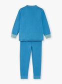 Pijama de color azul para niño VECOSMAGEX / 20H5PG31PYJC212