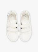 Zapatillas blancas con bordado de avión FEBASKAGE / 23N10PG21D16000