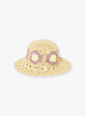 Sombrero de paja beige LACHETTE / 24H4PFI1CHA009