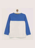 Camiseta de manga larga de color blanco y azul RATOAGE / 19E3PG61TML001