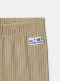 Leggings de canalé lisos MACORENTIN / 25E1BG81LG080