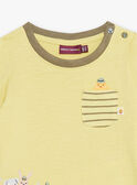 Camiseta de anís para bebé niño CACELIN / 22E1BGB1TML116