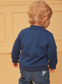 Chaleco reversible de colores  azul y crudo LADRISTO / 24H1BGJ1GILC230
