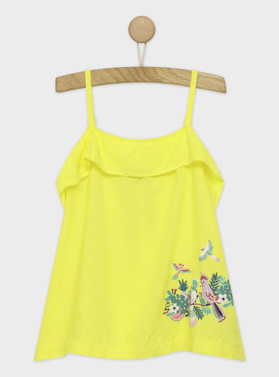 Camiseta de tirantes de color amarillo ROYBIETTE / 19E2PFQ1DEB108