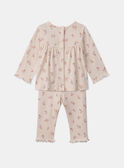 Pijama de punto calado y estampado MEANNA / 25E5BFF1PYJ413