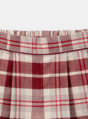 Pantalón corto a cuadros LALISETTE / 24H2PFR1SHO001