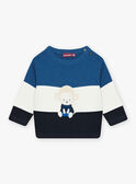 Jersey tricolor con estampado de mono para bebé niño CARAYNAL / 22E1BGK1PUL703