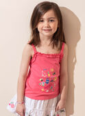 Camiseta de tirantes de color rosa con estampado ZYDEBETTE / 21E2PFU2DEBD311