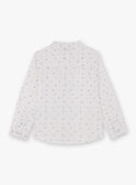 Camisa blanca y azul con estampado de bici para bebé niño TYWOLAGE / 20E3PGZ2CHM000