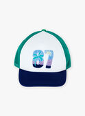 Gorra blanca y verde LACASCAGE / 24H4PGI1CHA000