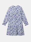 Vestido de flores con frunces MESMOKETTE / 25E2PF81ROBC238