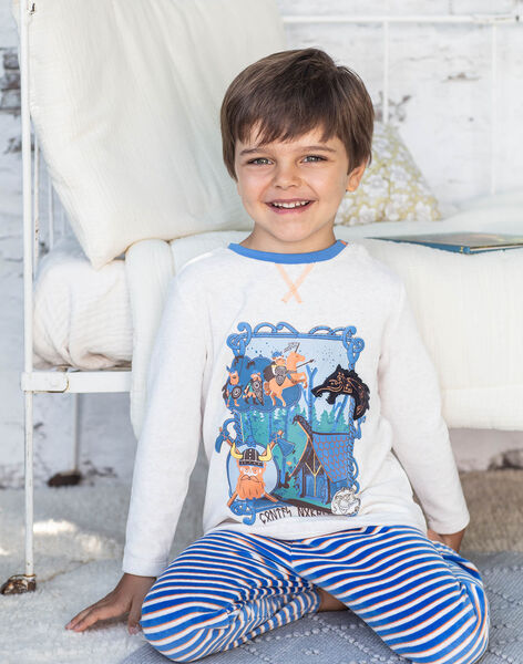 y pantalón blanco y azul para niño : comprar online - Pijamas | SergentMajor