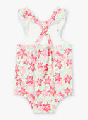 Pelele de playa de color rosa estampado ZOLINE / 21E1BFQ1BARC216