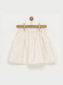 Falda de color oro RYACAETTE / 19E2PFR1JUP954