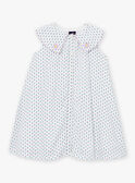 Vestido de color crudo LAROBETTE / 24H2PFI2ROB001