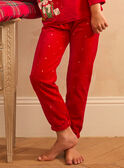 Red PYJAMA LECROPETTE / 24H5PFF1PYJ050