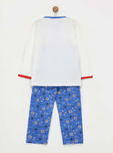 Pijama de color blanco y azul REMARAGE / 19E5PG76PYJ001