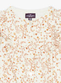Camisa de color crudo con estampado floral GAMARIE / 23H1BFI1CHE001