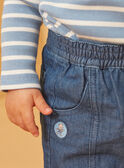 Pantalón vaquero azul con recortes LADORIAN / 24H1BGJ1JEAP274